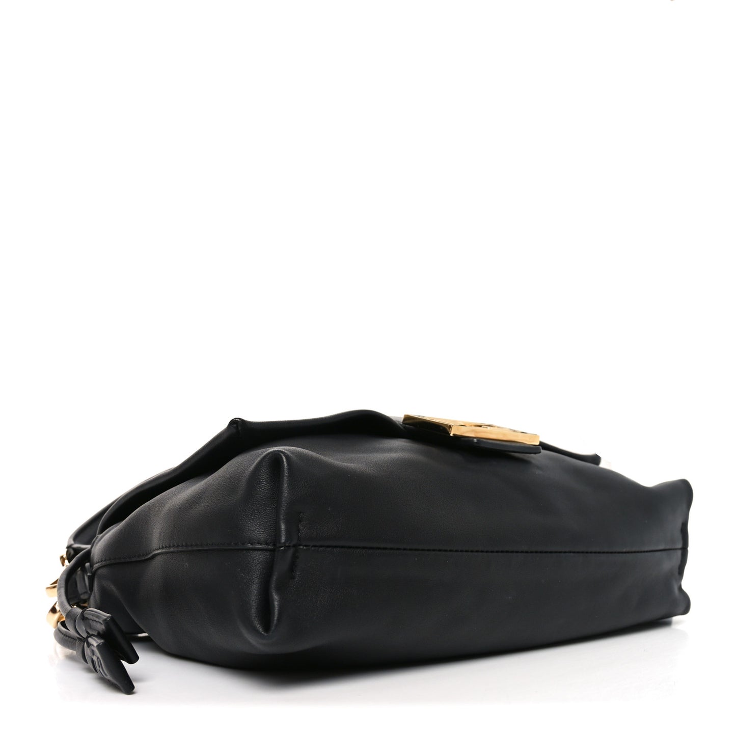Nappa Medium Mamma Baguette Black