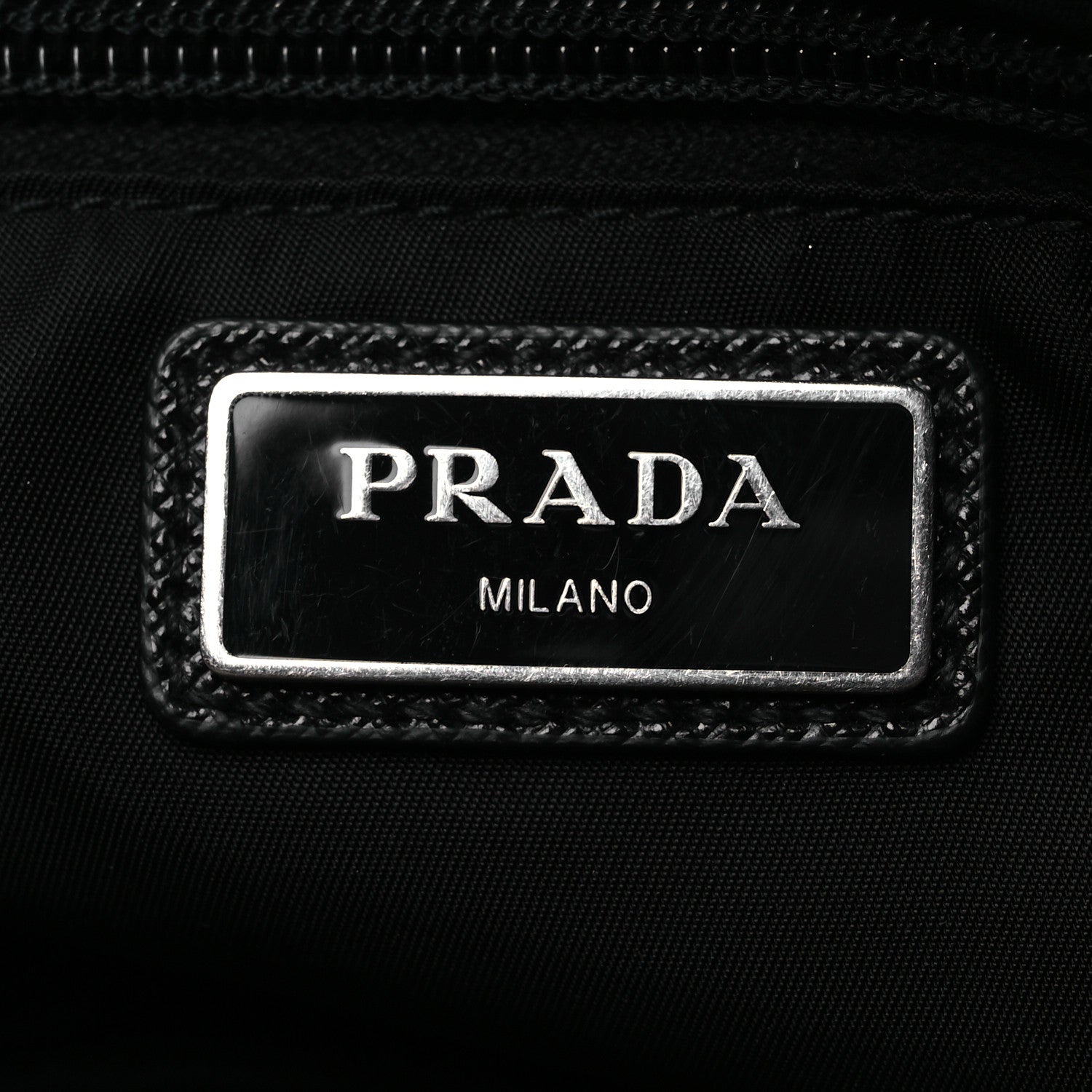 Prada Re-Nylon Saffiano Belt Bag Black 5 of 10