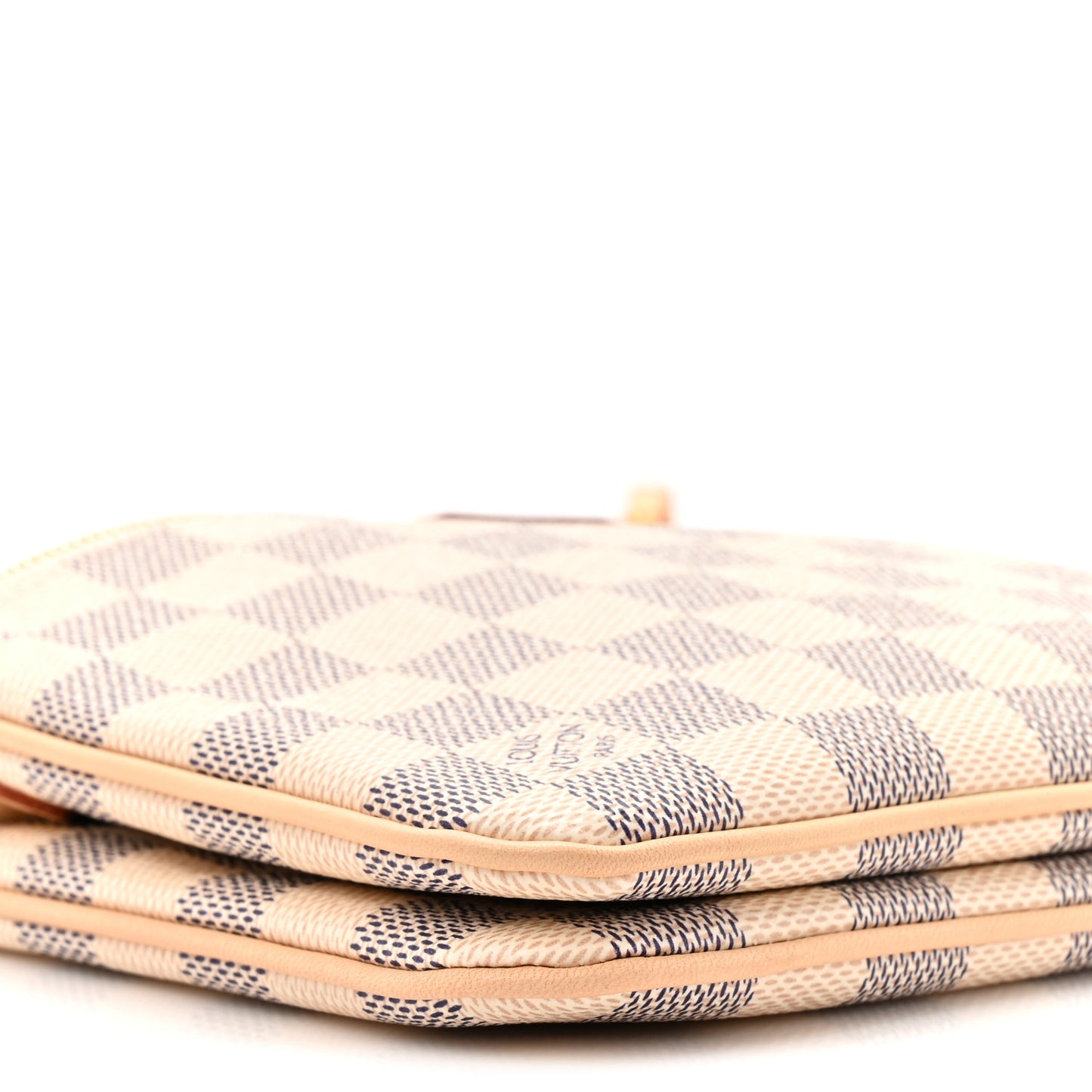 Damier Azur Double Zip Pochette