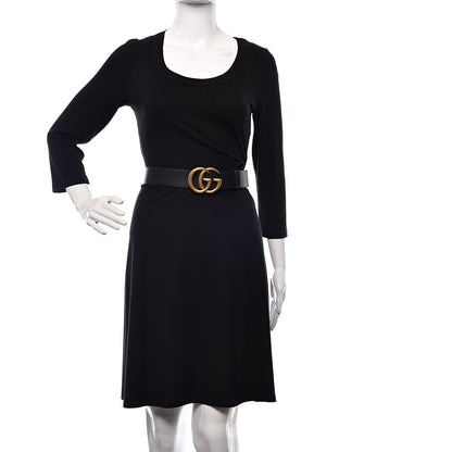 Gucci Calfskin Double G 40mm Belt 90 36 Black 2 of 10