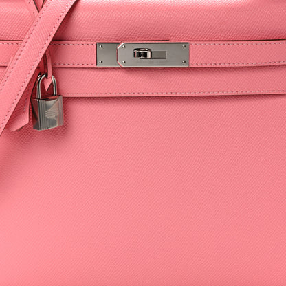 Hermes Epsom Kelly Sellier 28 Rose Confetti 8 of 14