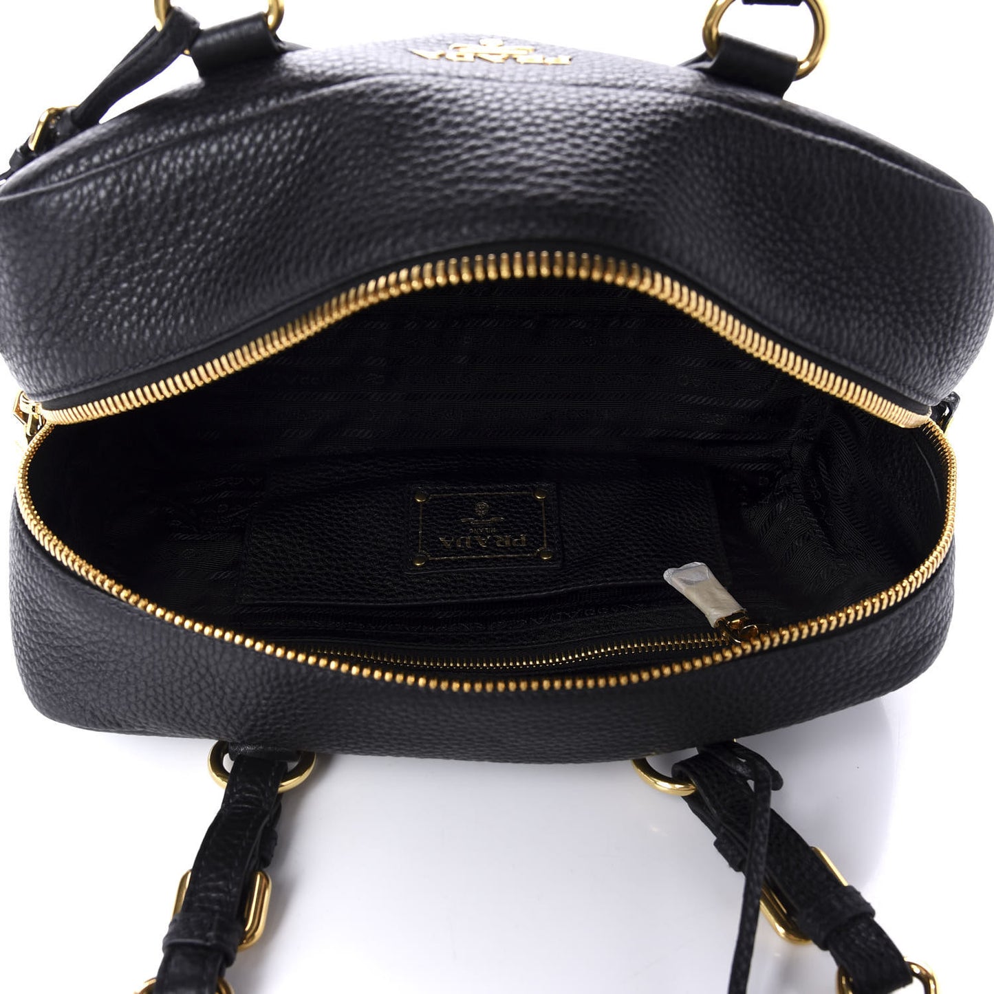 Vitello Daino Bowler Black