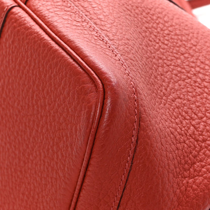 Hermes Vache Country Garden Party 36 MM Rouge Duchesse 9 of 12