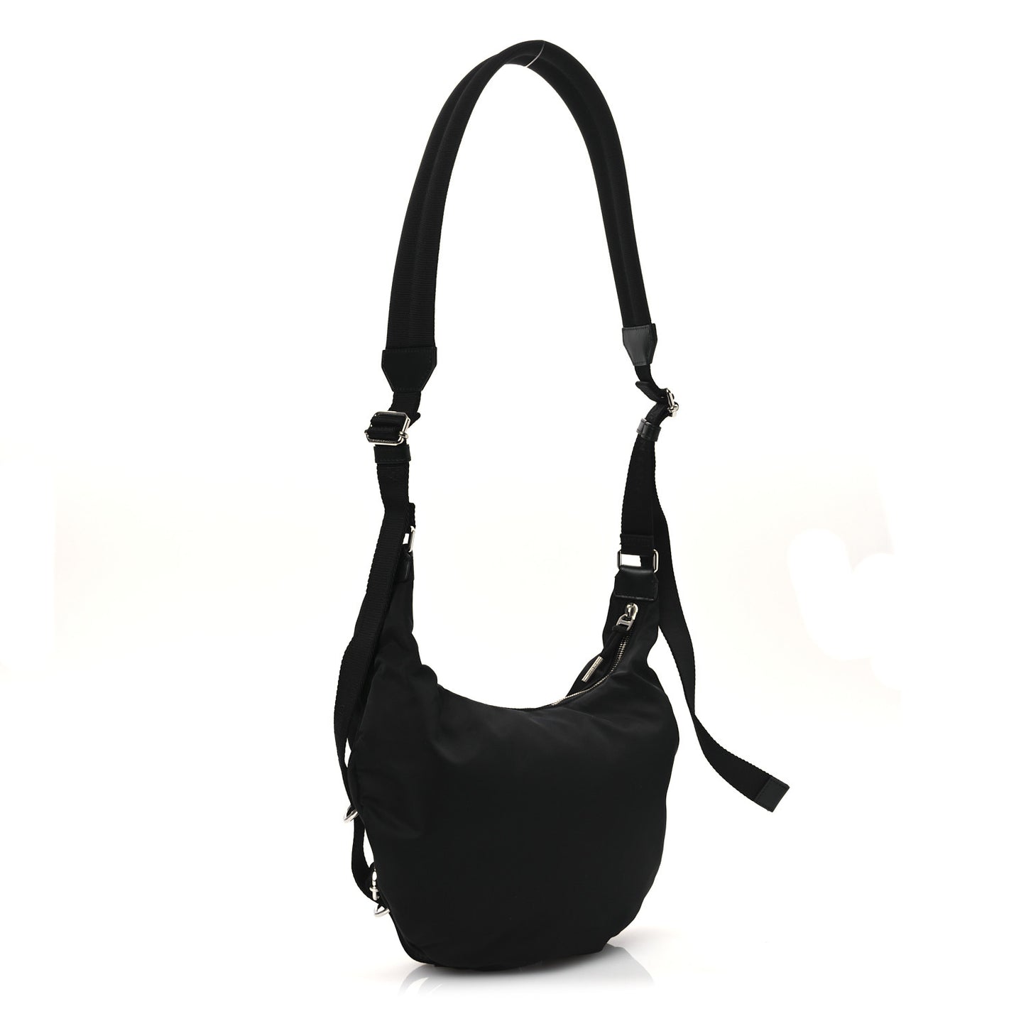 Nylon Voyou Crossbody Bag Black