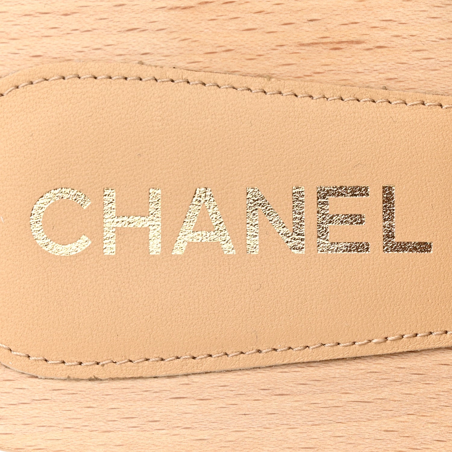 Chanel Shearling Lambskin Clogs 41 Beige 8 of 11