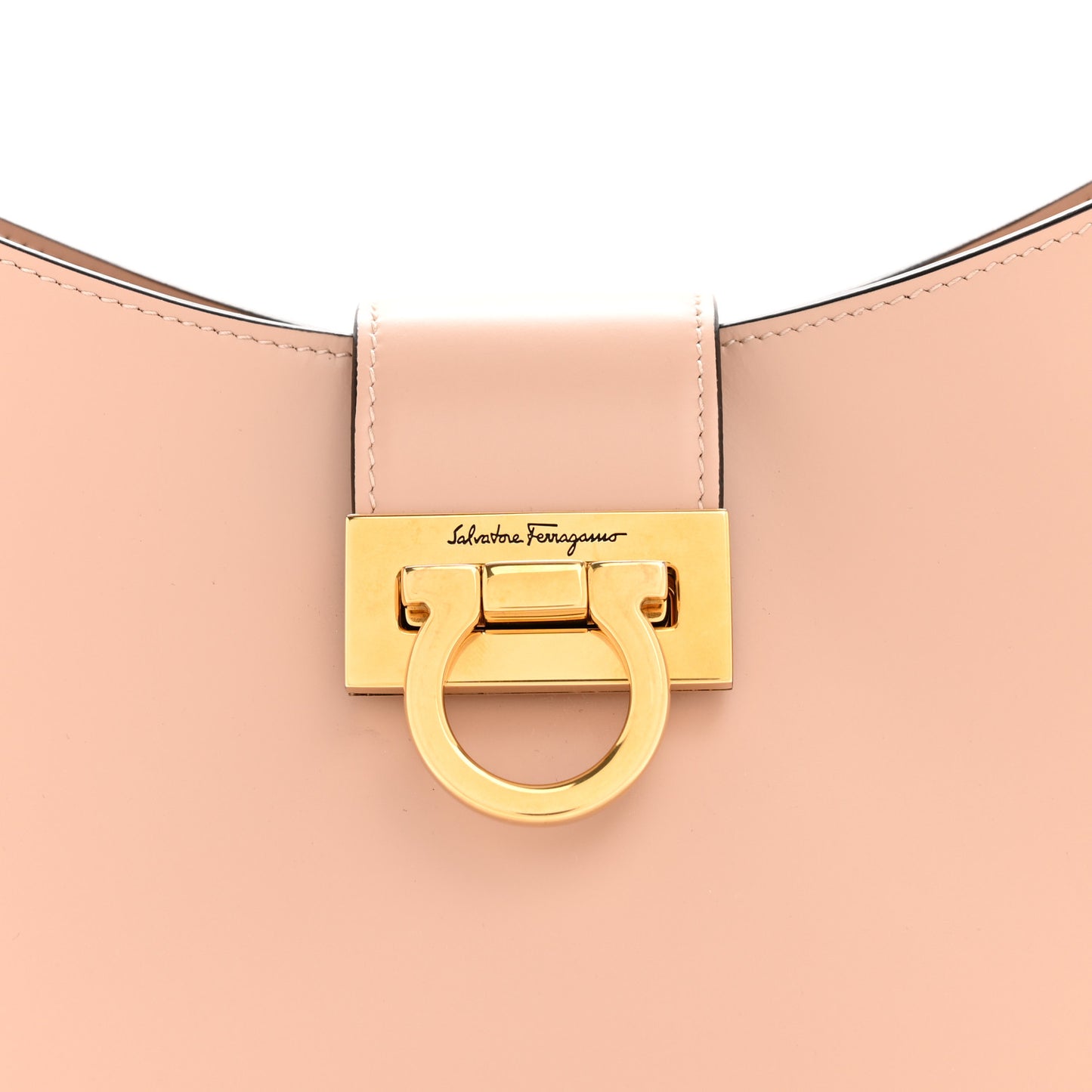 Calfskin Trifolio Shoulder Bag Amaretti