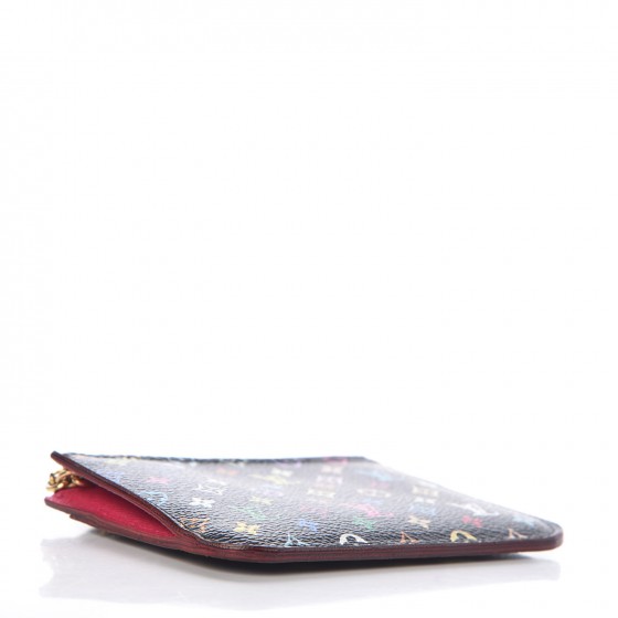 Monogram Multicolor Key Pouch Black Grenade