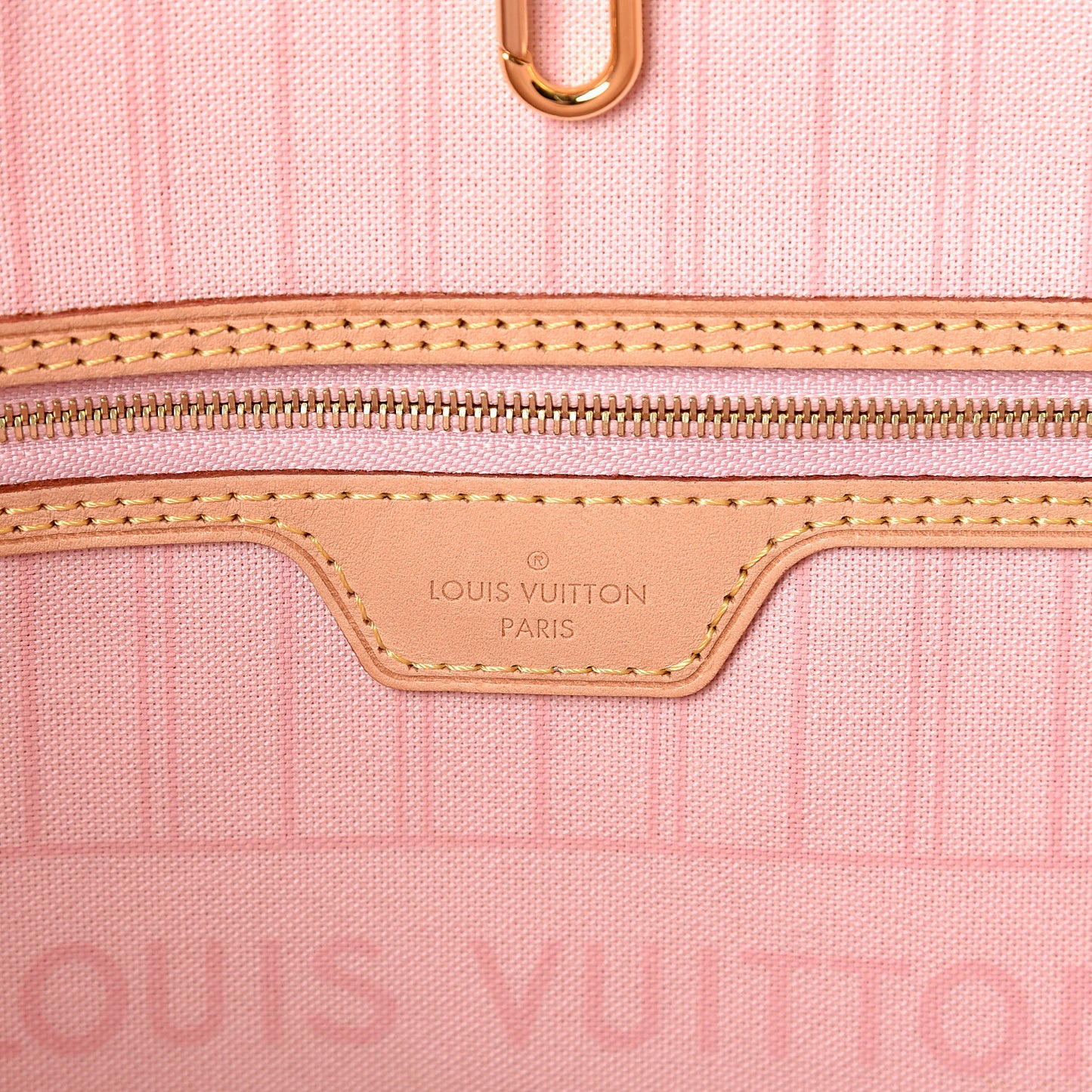 Damier Azur Neo Neverfull MM Rose Ballerine