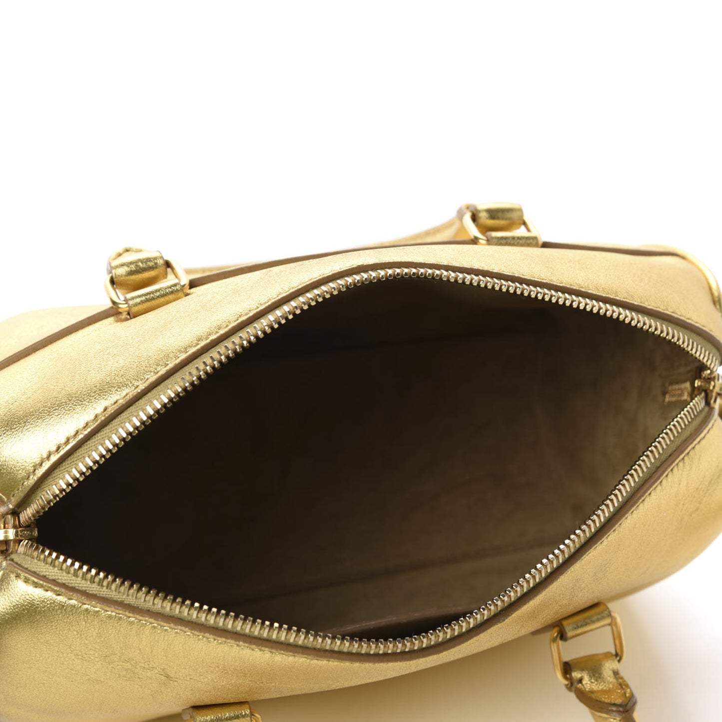 Calfskin Classic Baby Duffle Gold