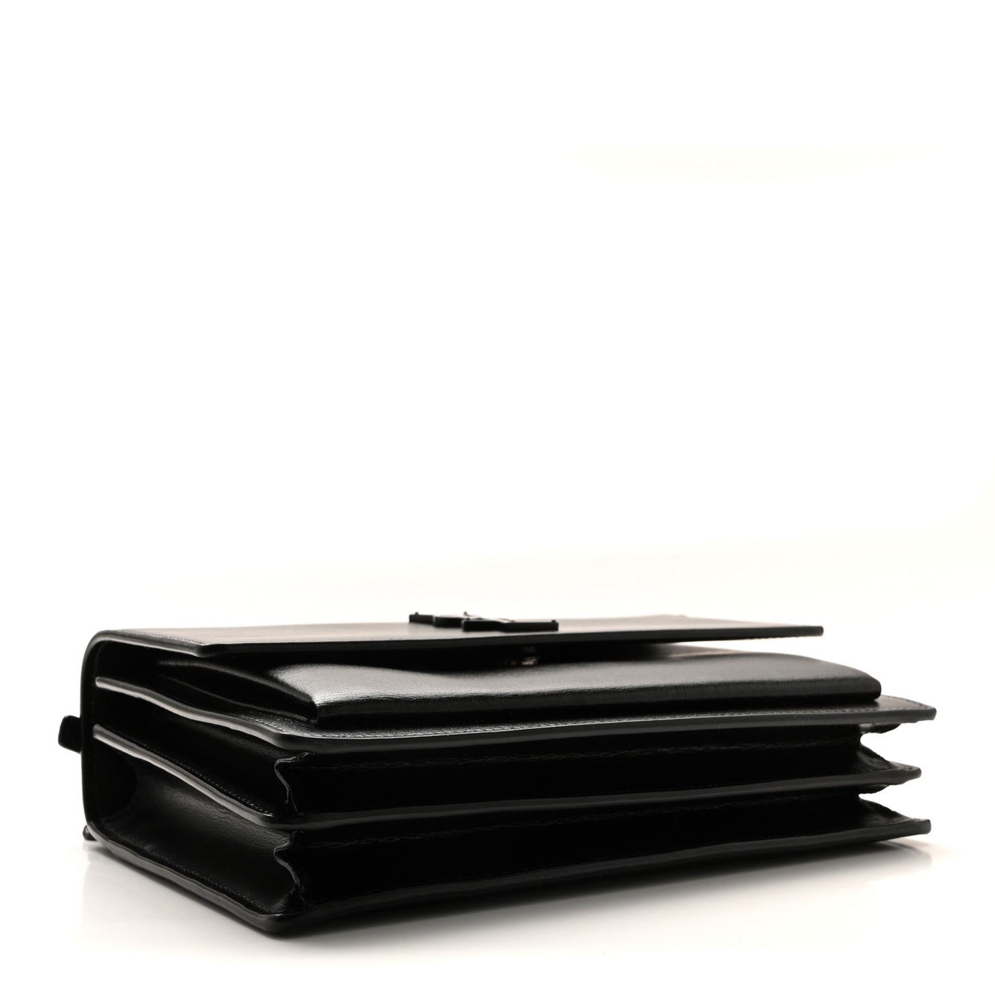 Calfskin Medium Monogram Monochrome Sunset Black