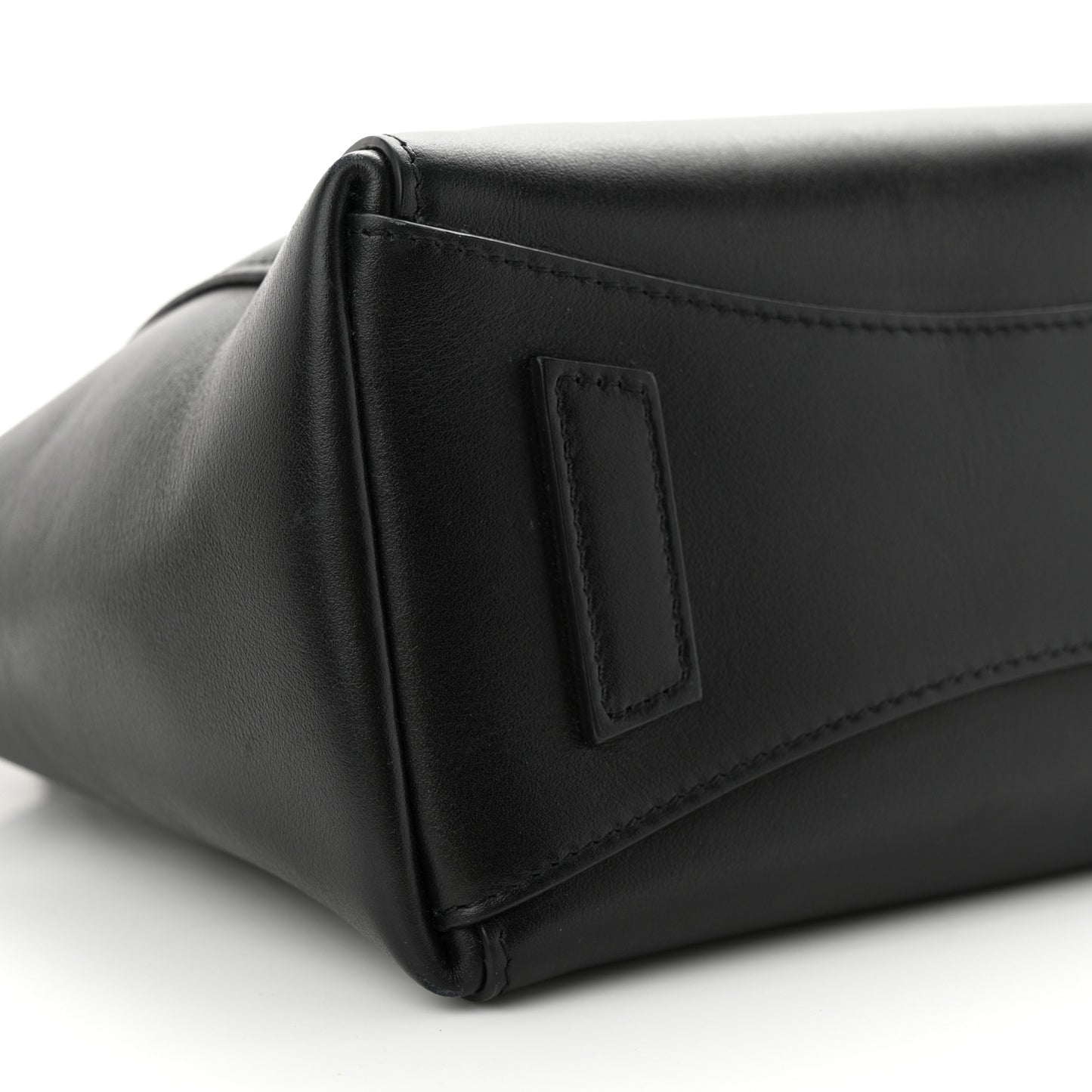 Box Calfskin Mini Sport Antigona Top Handle Bag Black