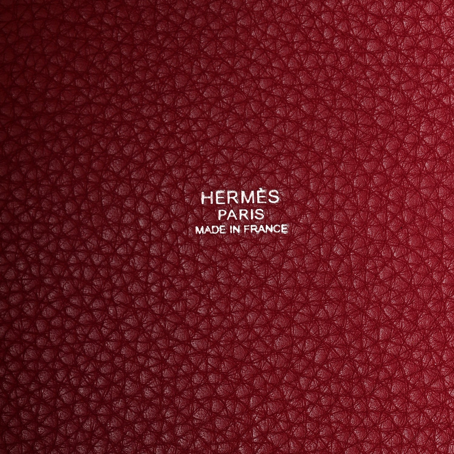 Hermes Taurillon Clemence Picotin Lock 18 PM Rubis 6 of 11