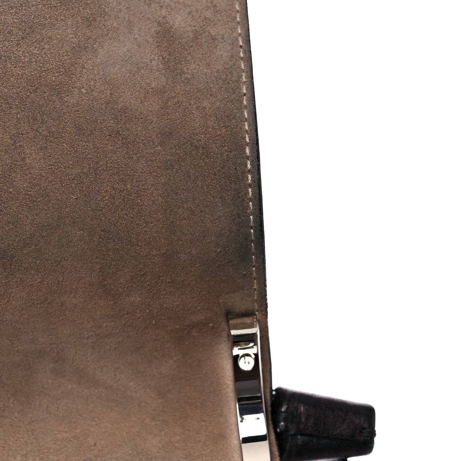 Jimmy Choo Grainy Calfskin Lockett Shoulder Bag Black 23 of 32