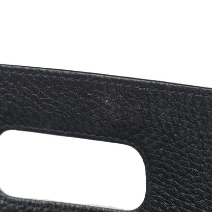 Gucci Cellarius Calfskin Medium Bamboo Daily Top Handle Bag Black 11 of 12