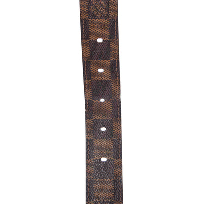 Louis Vuitton Damier Ebene 30mm Ellipse Belt 80 32 8 of 12