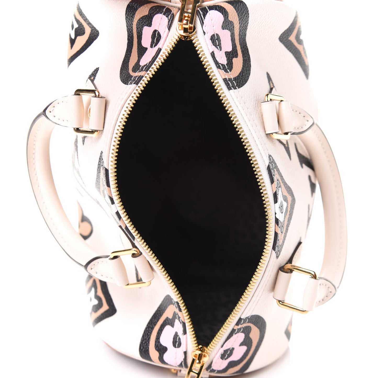 Monogram Giant Wild At Heart Speedy Bandouliere 25 Creme