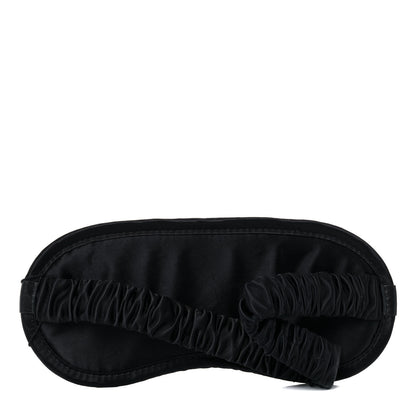 Chanel Nylon Grosgrain Lifestyle Pouch With Sleep Mask Black 13 of 15