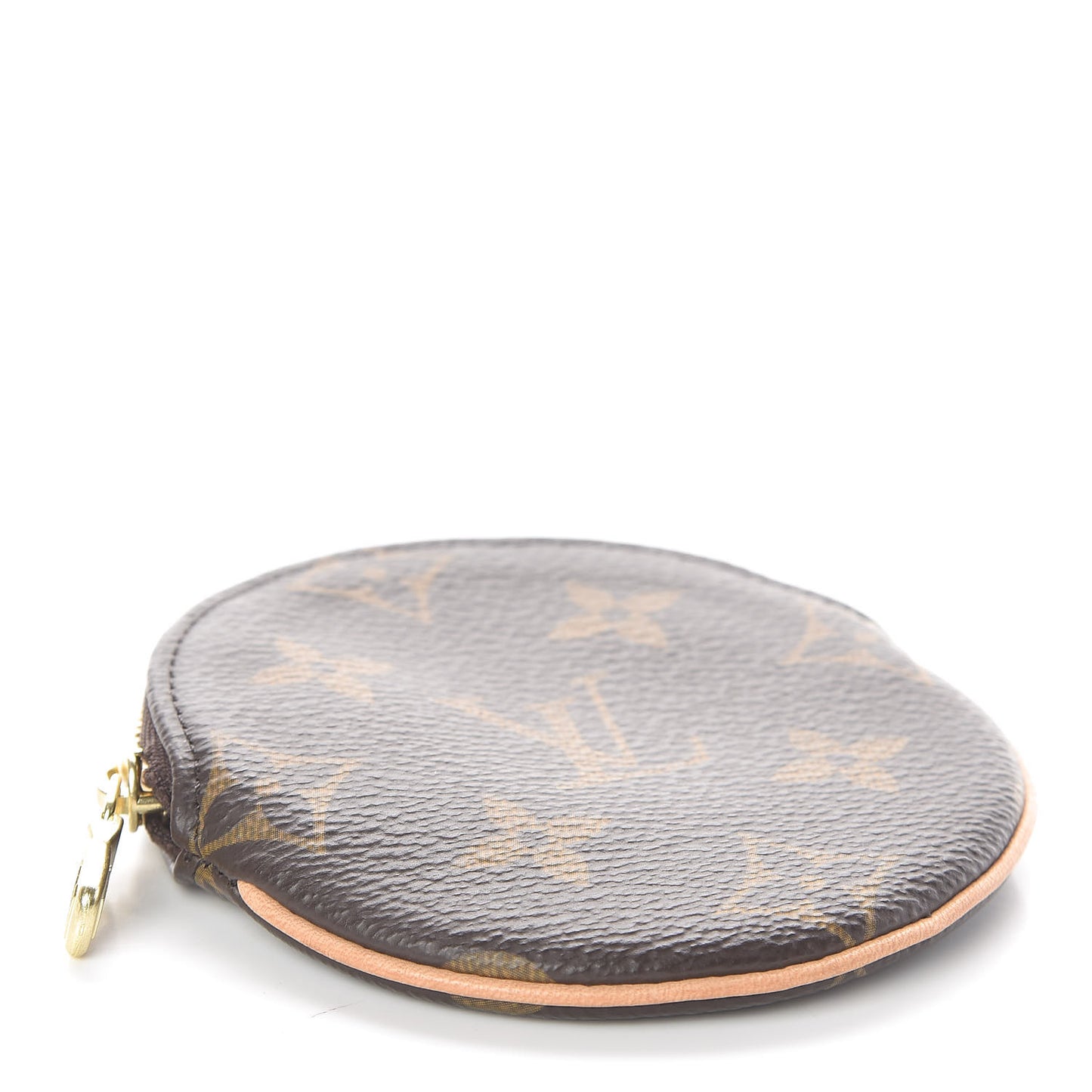 Monogram Round Coin Purse