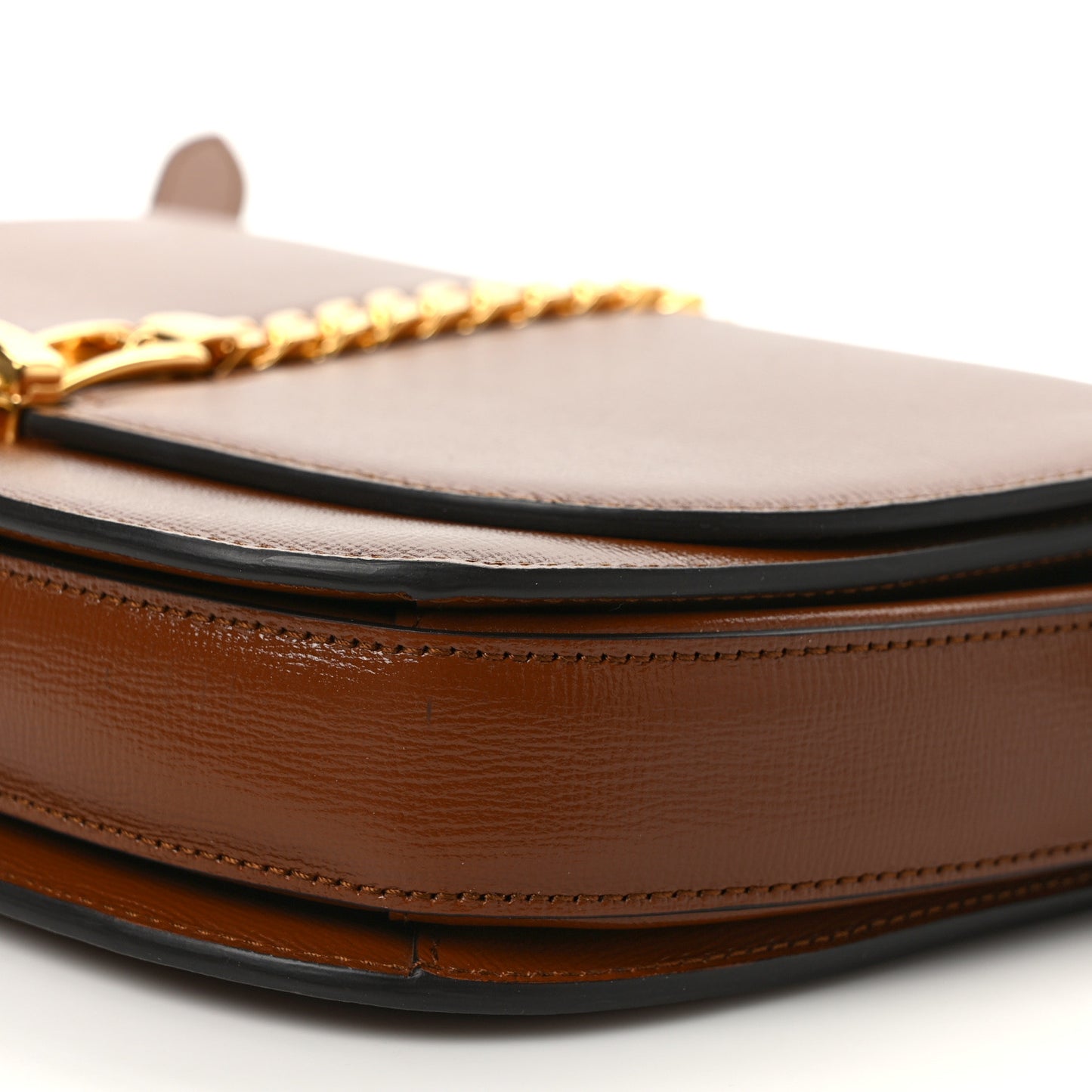 Azalea Calfskin Small Sylvie 1969 Flap Messenger Bag Cuir