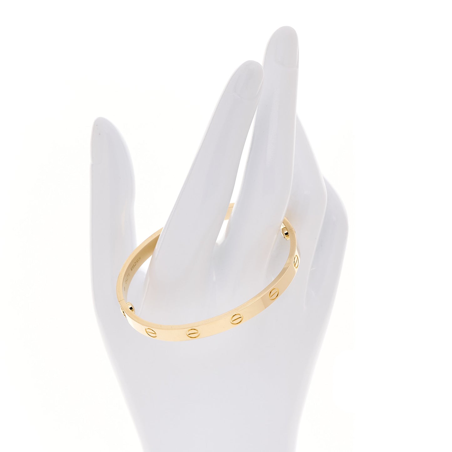 18K Yellow Gold LOVE Bracelet 17