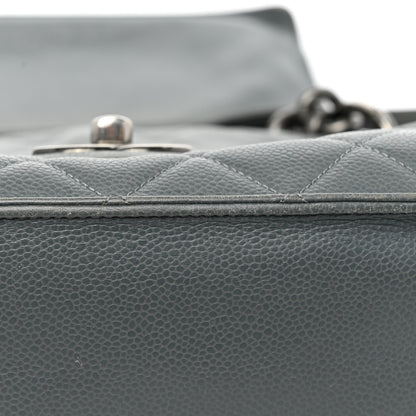 Chanel Caviar Quilted Large Retro Class Flap Grey 21 of 23