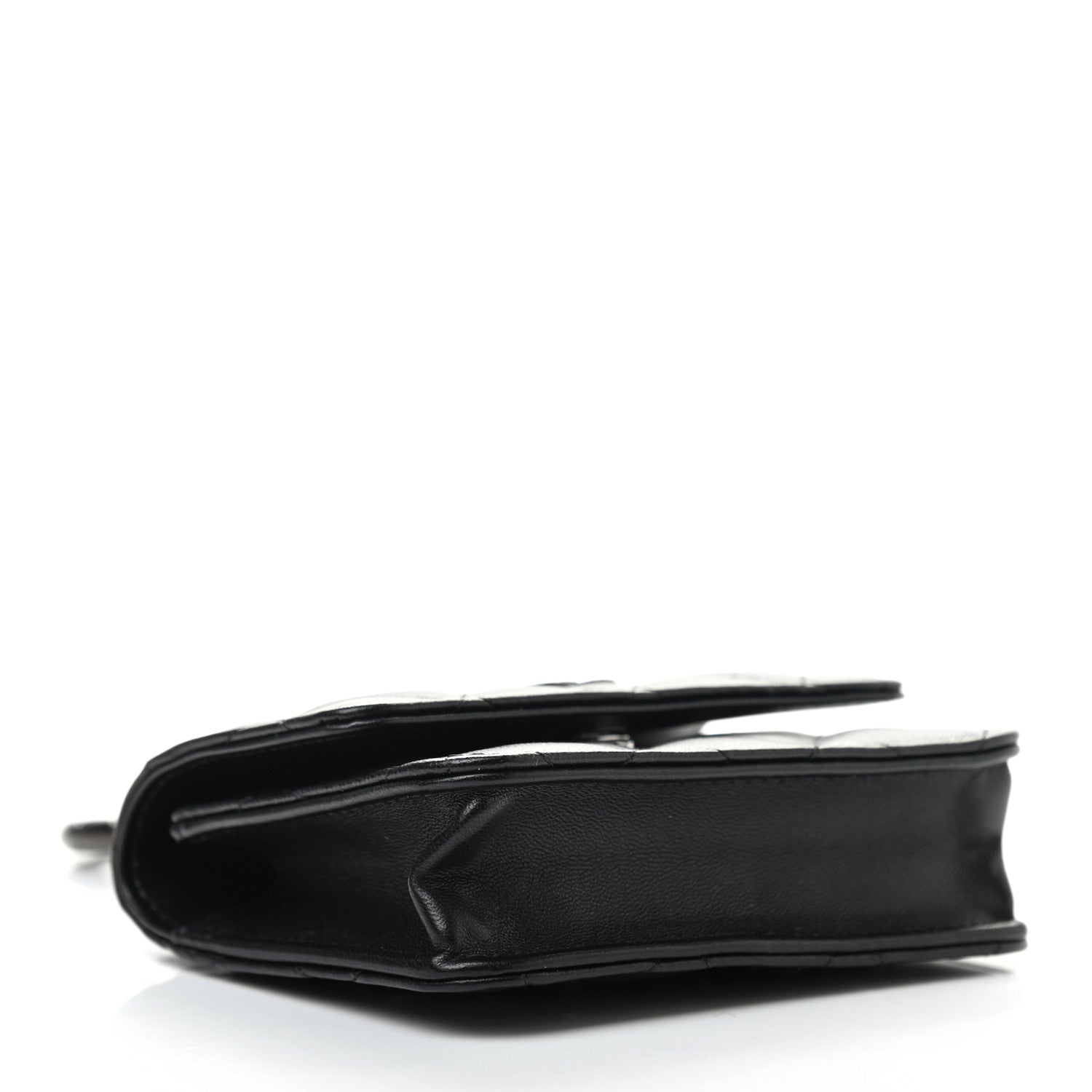 Chanel Lambskin Quilted CC Hook Card Holder So Black 4 of 8