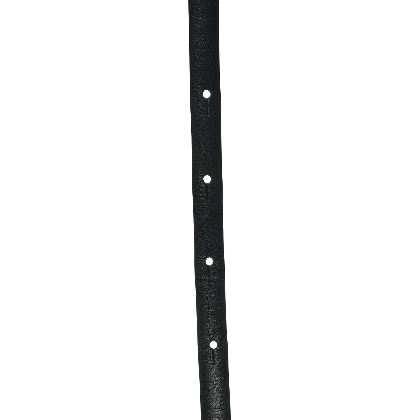 Lambskin Crystal Logo Belt 80 32 Black
