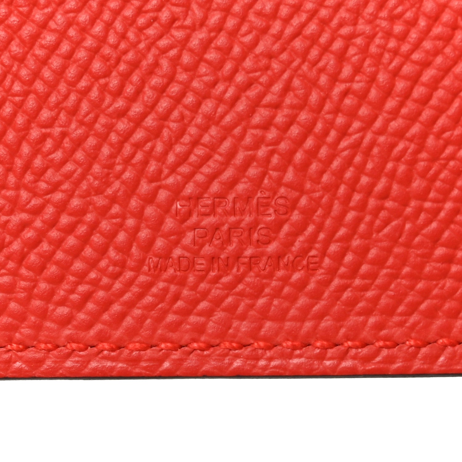 Hermes Epsom Tarmac PM Passport Holder Capucine 6 of 7