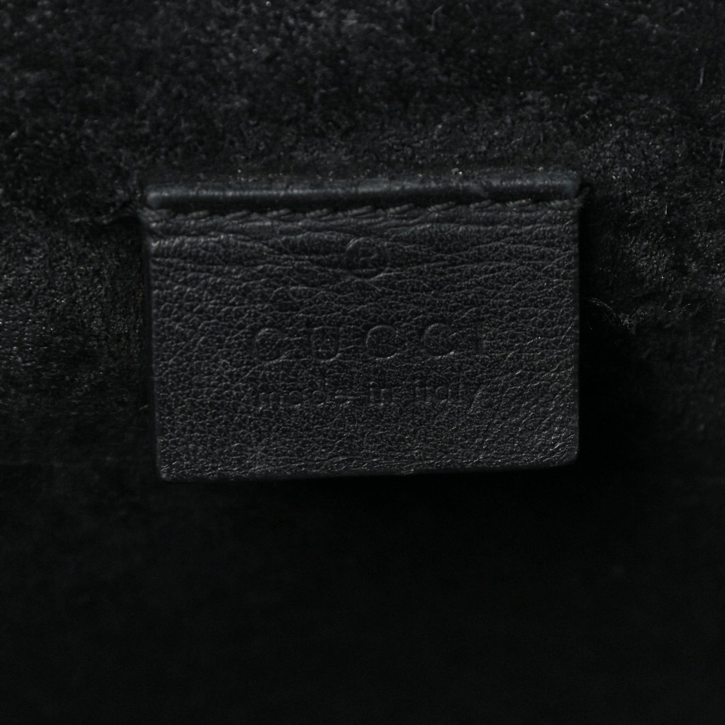 GG Supreme Monogram Small Dionysus Shoulder Bag Black