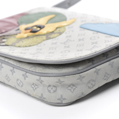 Louis Vuitton Mini Monogram Patchwork Conte De Fees Musette Grey 7 of 12