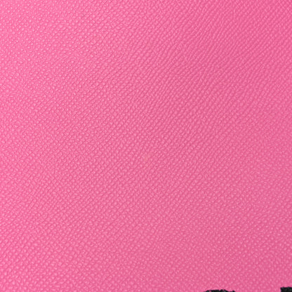 Balenciaga Signature Grained Calfskin Logo M Ville Top Handle Bag Acid Pink 13 of 17