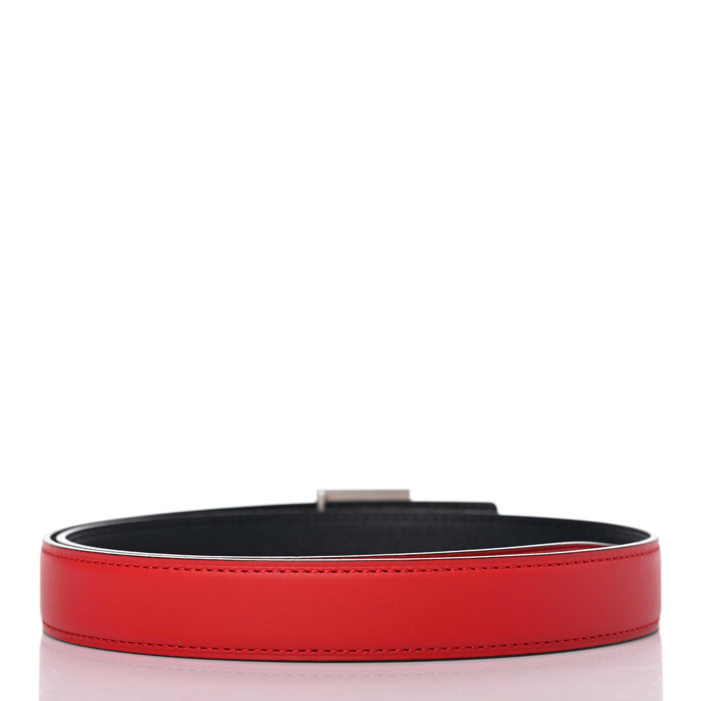 Epsom Swift 24mm Tresor Belt 75 Bleu Indigo Rouge De Coeur