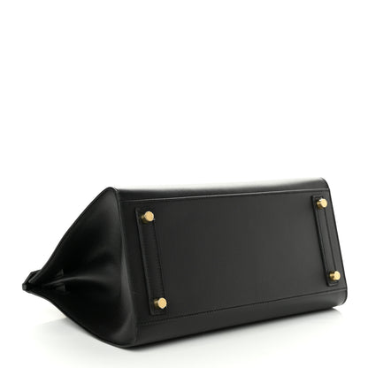 Hermes Madame Calfskin Birkin Sellier 30 Black 3 of 11
