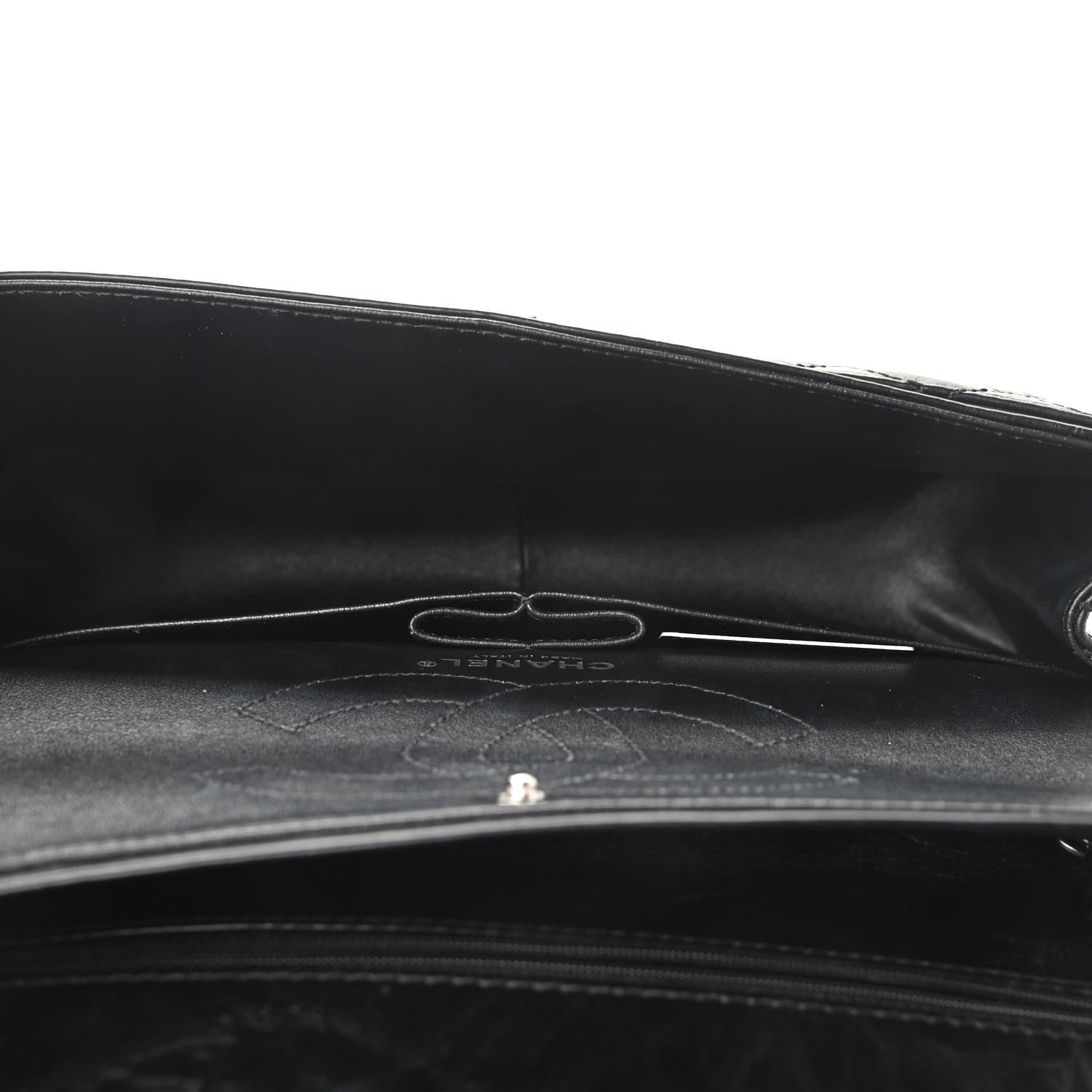 Chanel Glazed Calfskin Quilted 2.55 Reissue 226 Flap So Black 5 of 9