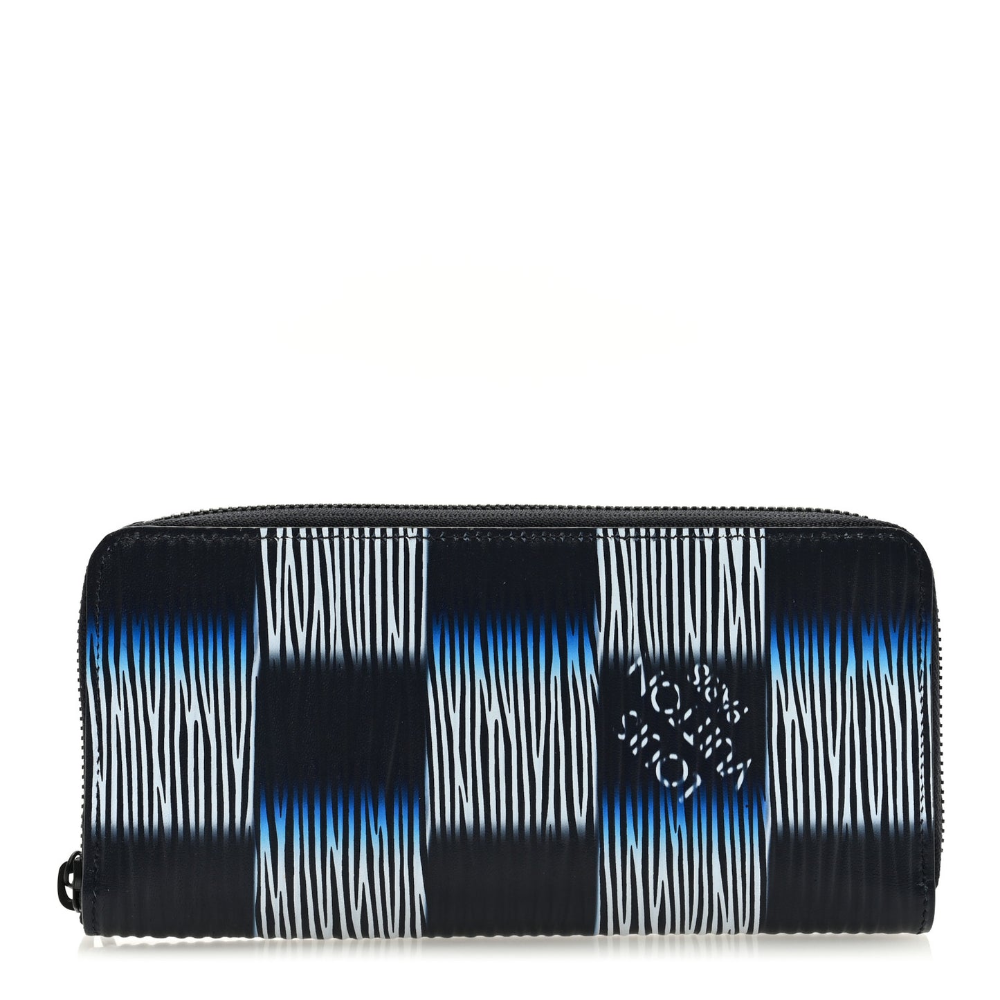 Epi XL Damier Rush Zippy Vertical Wallet Blue Moon