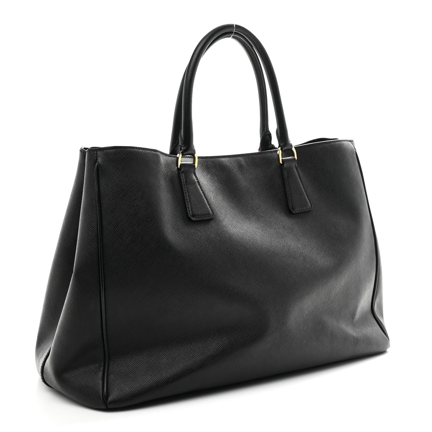 Prada Saffiano Lux Large Tote Black 3 of 11