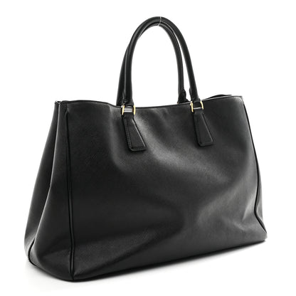 Prada Saffiano Lux Large Tote Black 3 of 11