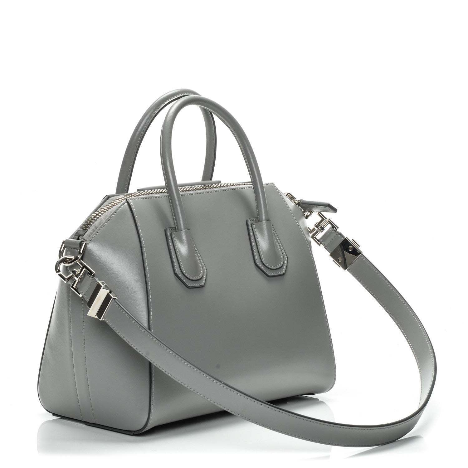 Givenchy Shiny Lord Calfskin Small Antigona Pearl Grey 3 of 6