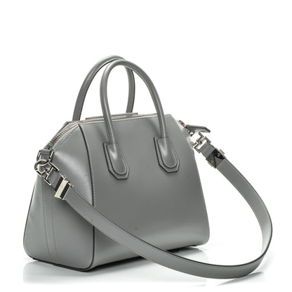 Givenchy Shiny Lord Calfskin Small Antigona Pearl Grey 3 of 6