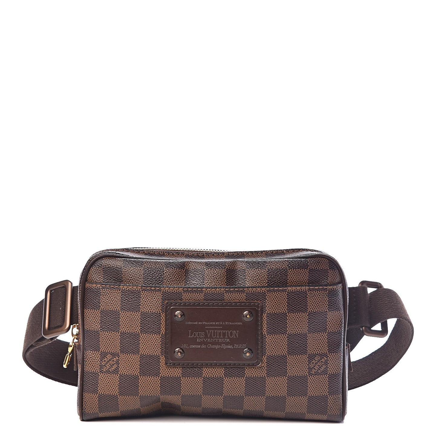 Damier Ebene Brooklyn Bum Bag