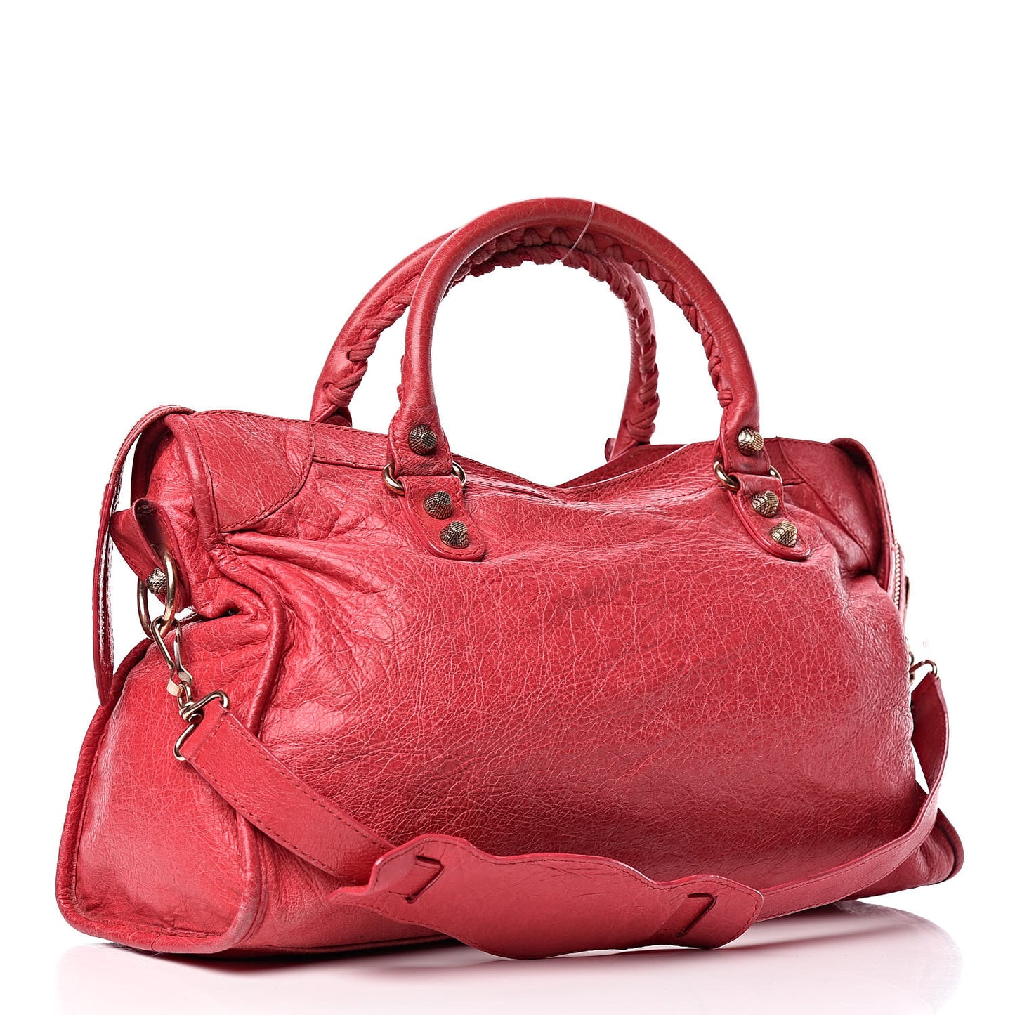 Agneau Giant 12 Rose Gold Hardware City Rose Thulian