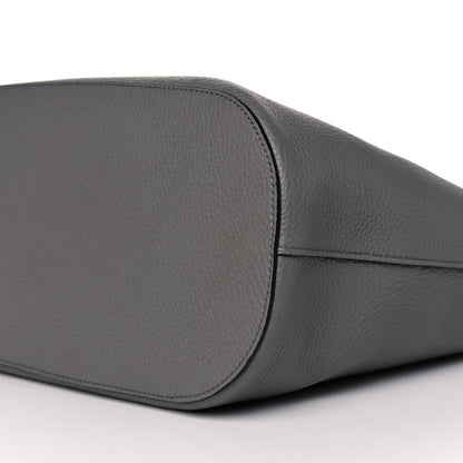 Prada Vitello Phenix Logo Hobo Ardesia 9 of 9