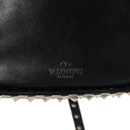 Valentino Garavani Vitello Rockstud Bucket Bag Black 7 of 12