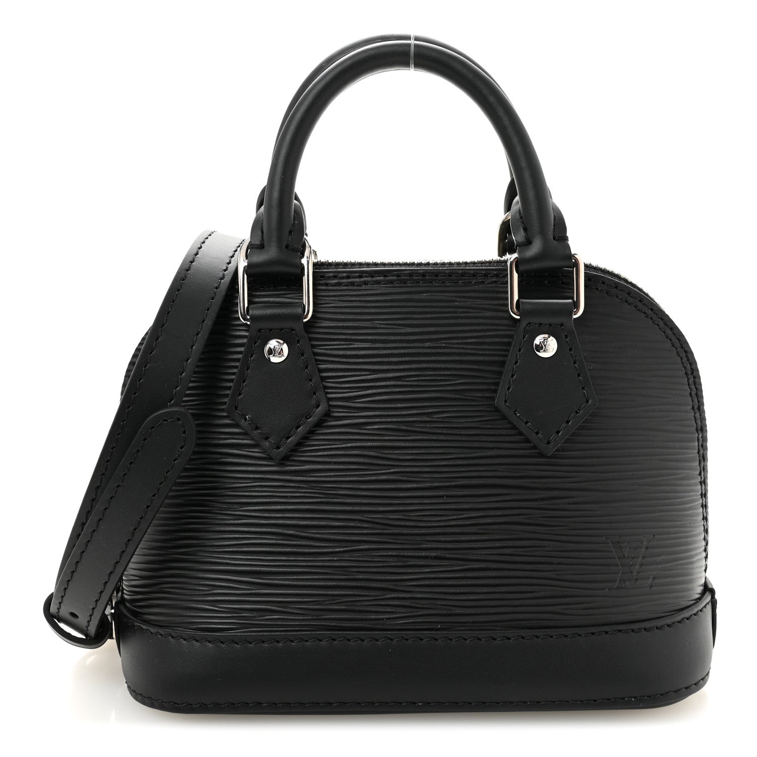 Louis Vuitton Epi Alma Nano Black 1 of 9