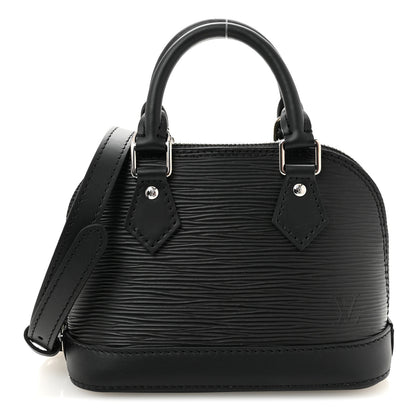 Louis Vuitton Epi Alma Nano Black 1 of 9