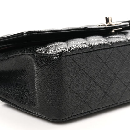 Chanel Caviar Quilted Medium Double Flap Black 9 of 10