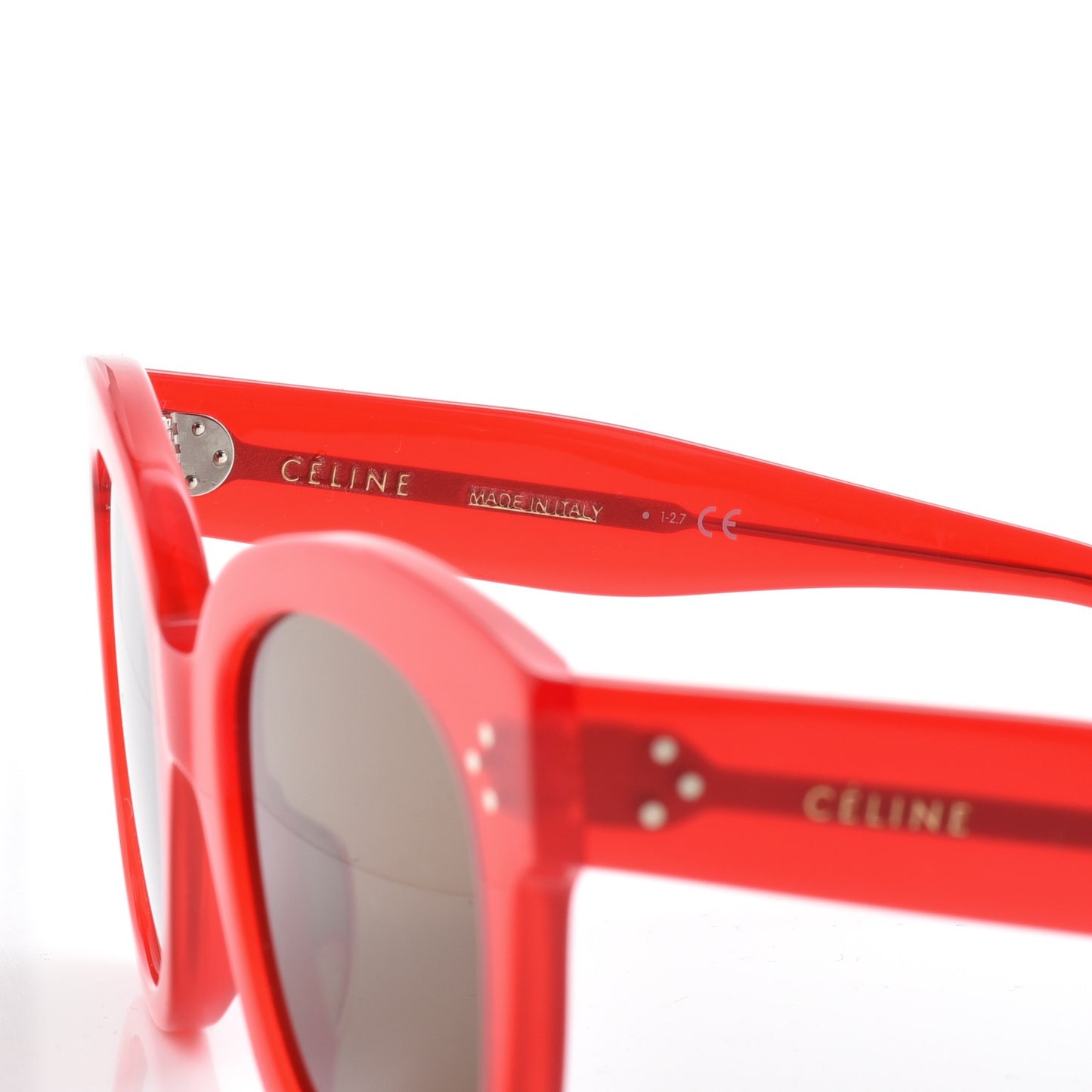 Square Sunglasses CL40002U Milky Red