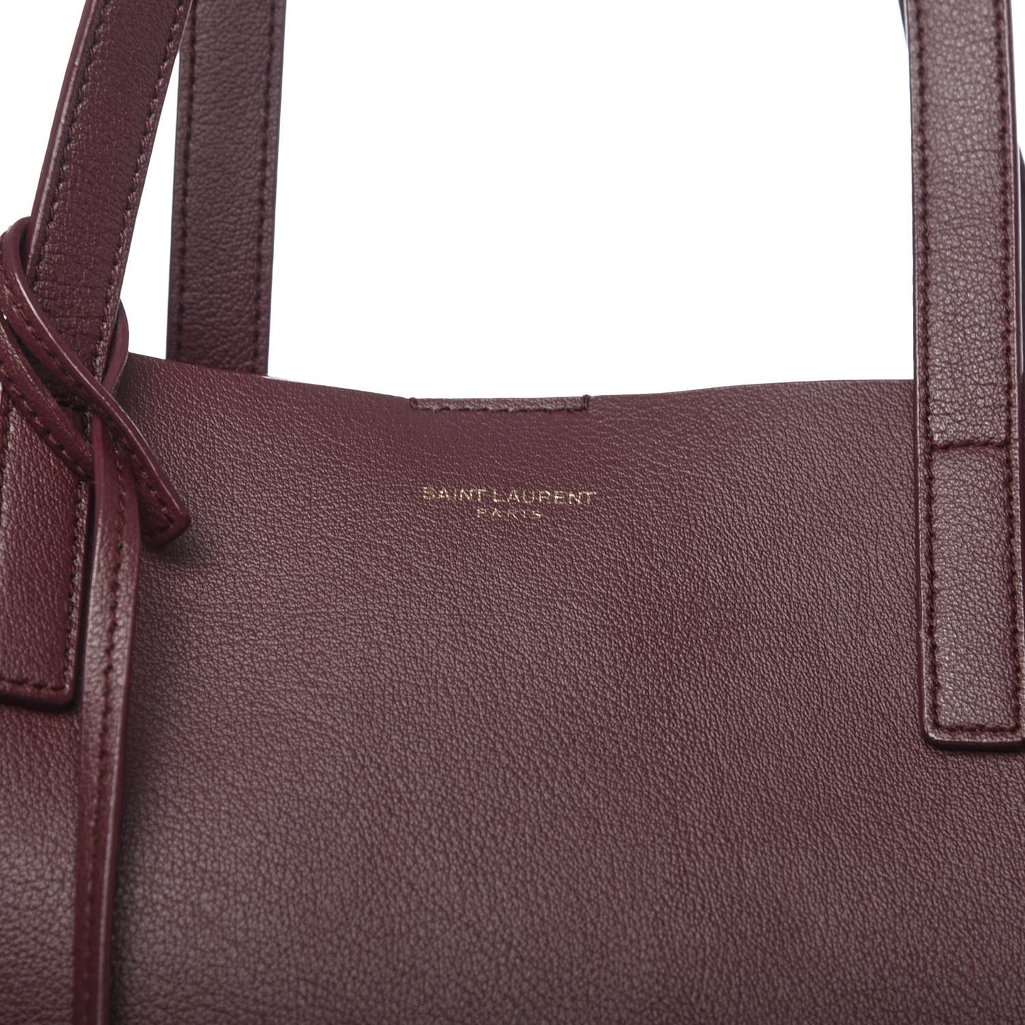 Calfskin Medium Shopping Tote Palissandre