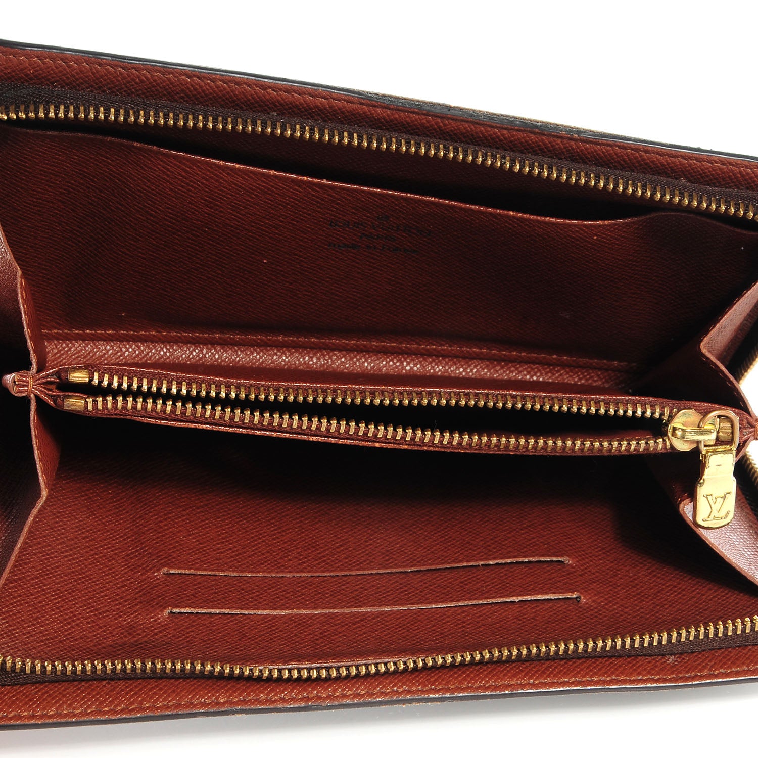 Louis Vuitton Monogram Porte-Monnaie Zippy Wallet 5 of 7