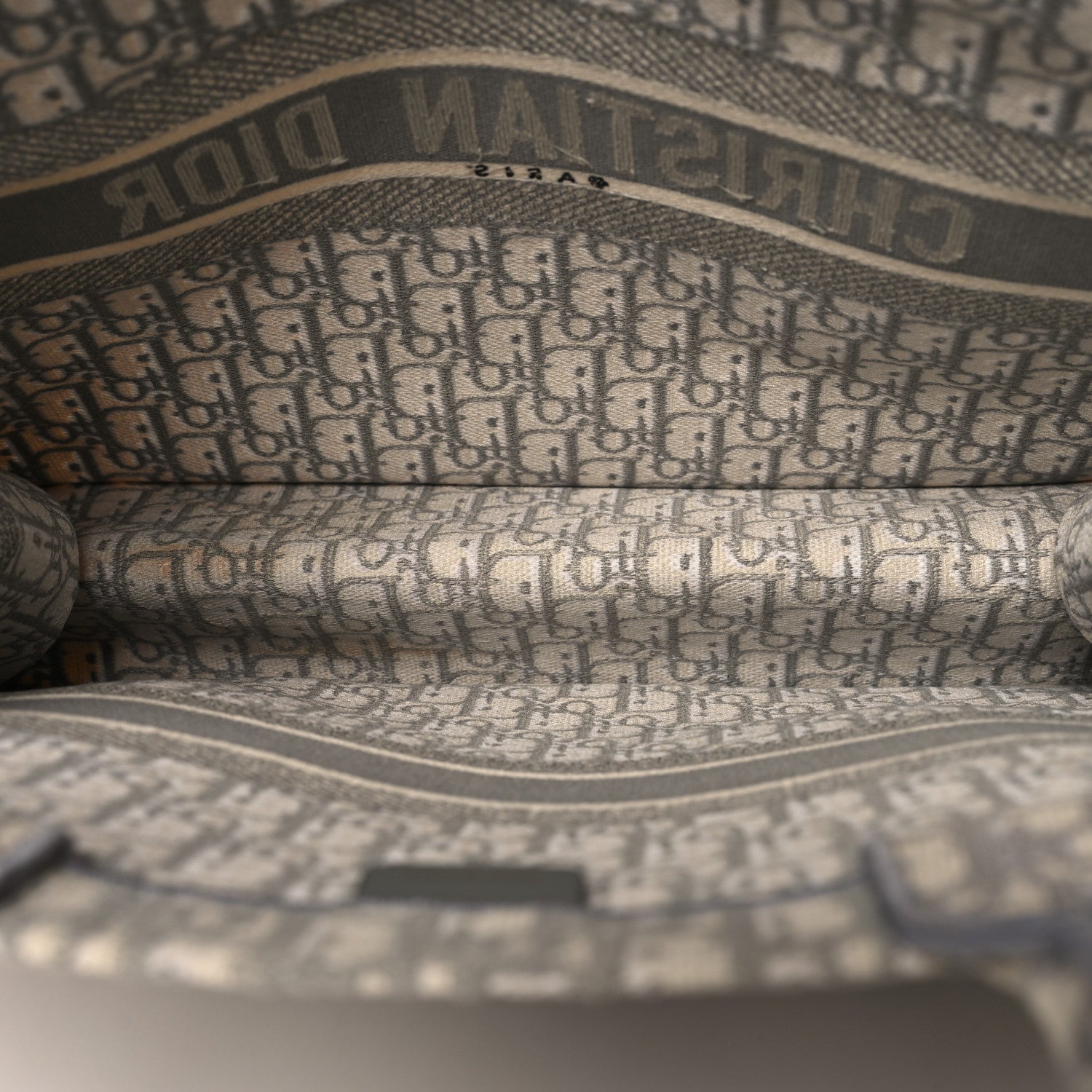 Christian Dior Oblique Large Book Tote Grey 5 of 10